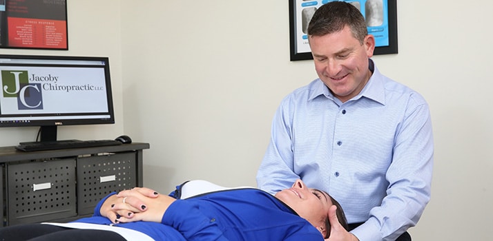 Chiropractor Waldwick NJ Warren Jacoby Adjusting Patient